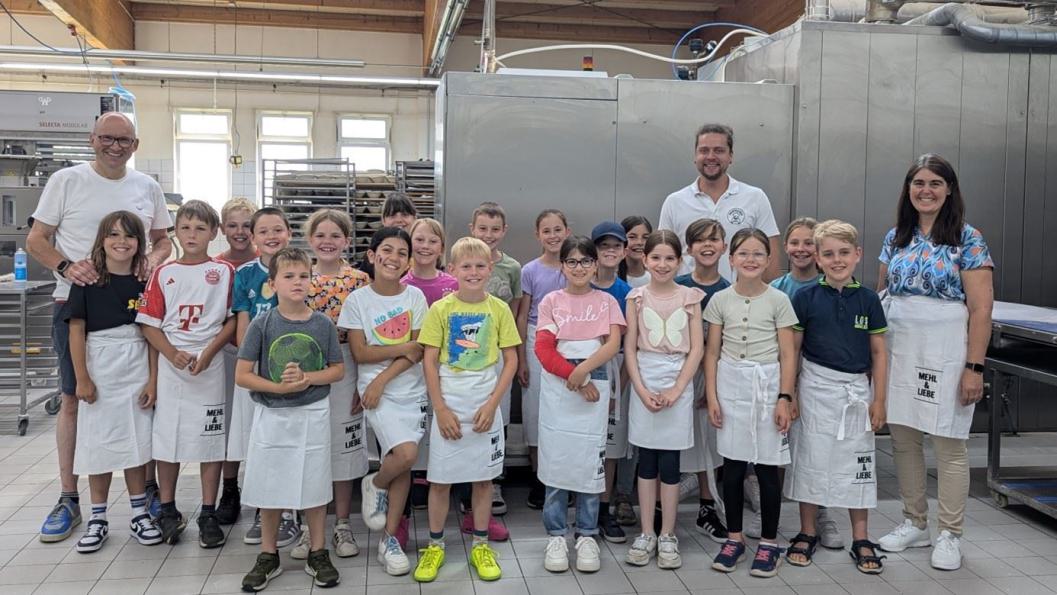 Kl. 3 bei der Bäckerei Brantner